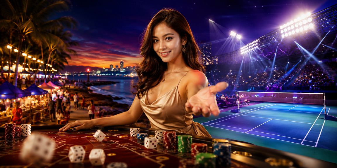 Permainan dadu gaya Melayu Malaysia dengan suasana kasino dalam talian indo13